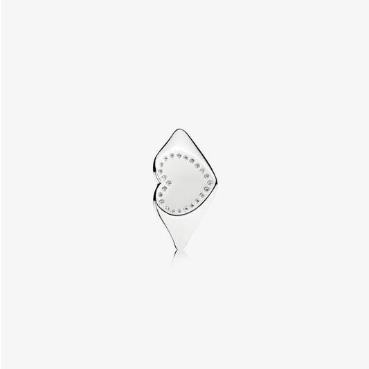 Anello Pandora Sigillo Cuore 191042CZ