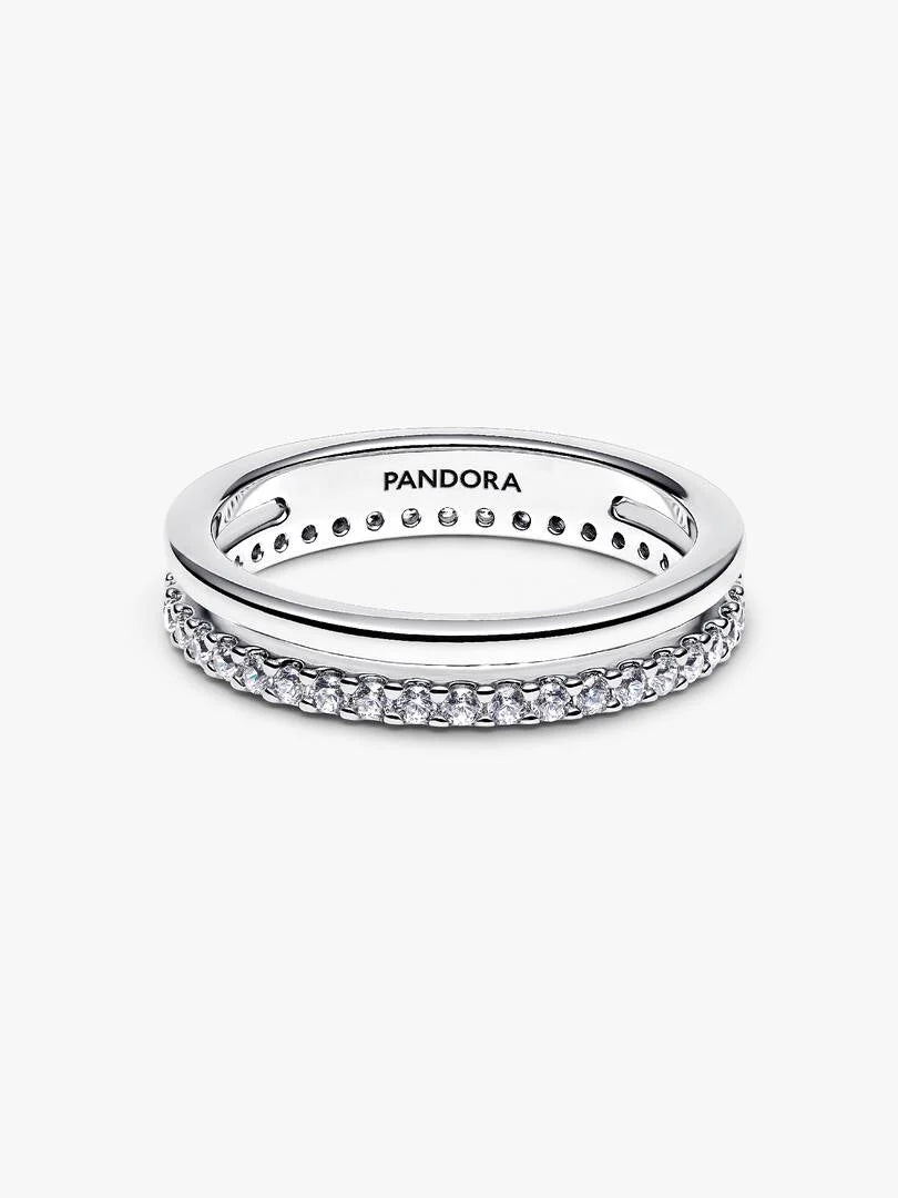 Anello Pandora Doppia Fascia 193799C01