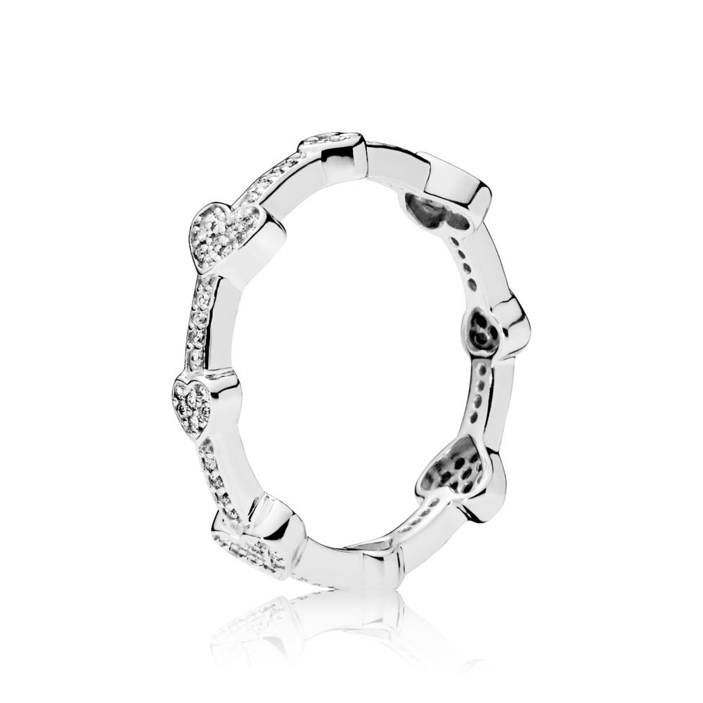 Anello Pandora Cuori seducenti 197729CZ