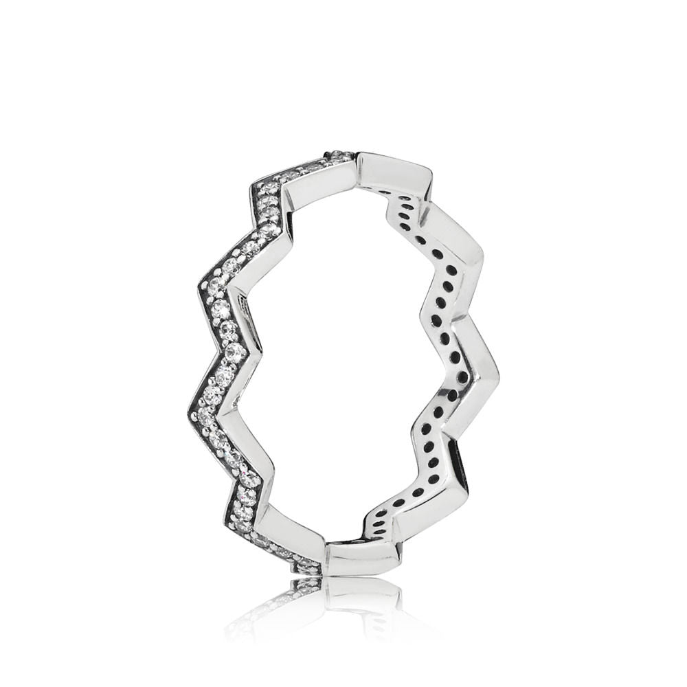 Pandora Zigzag Sparkling Ring 197751CZ