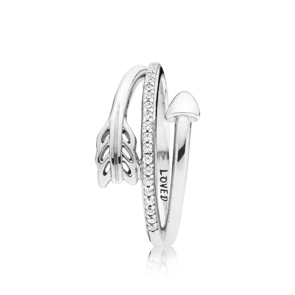Anello Pandora Freccia d'Amore Scintillante 197830CZ