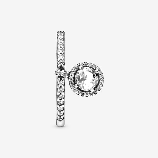 Anello Pandora con Pendente Scintillante 198491C02
