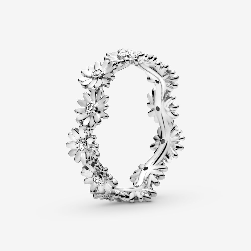 Pandora Sparkling Daisy Crown Ring 198799C01