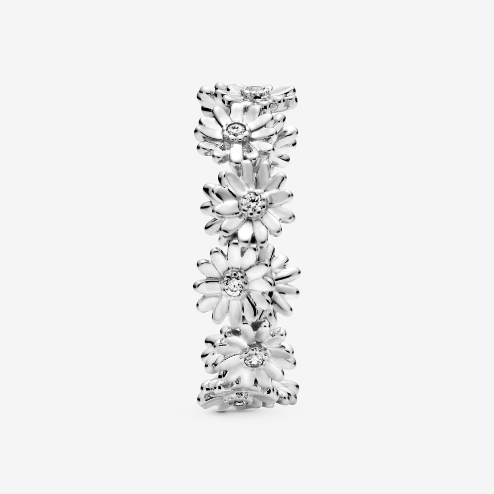 Pandora Sparkling Daisy Crown Ring 198799C01