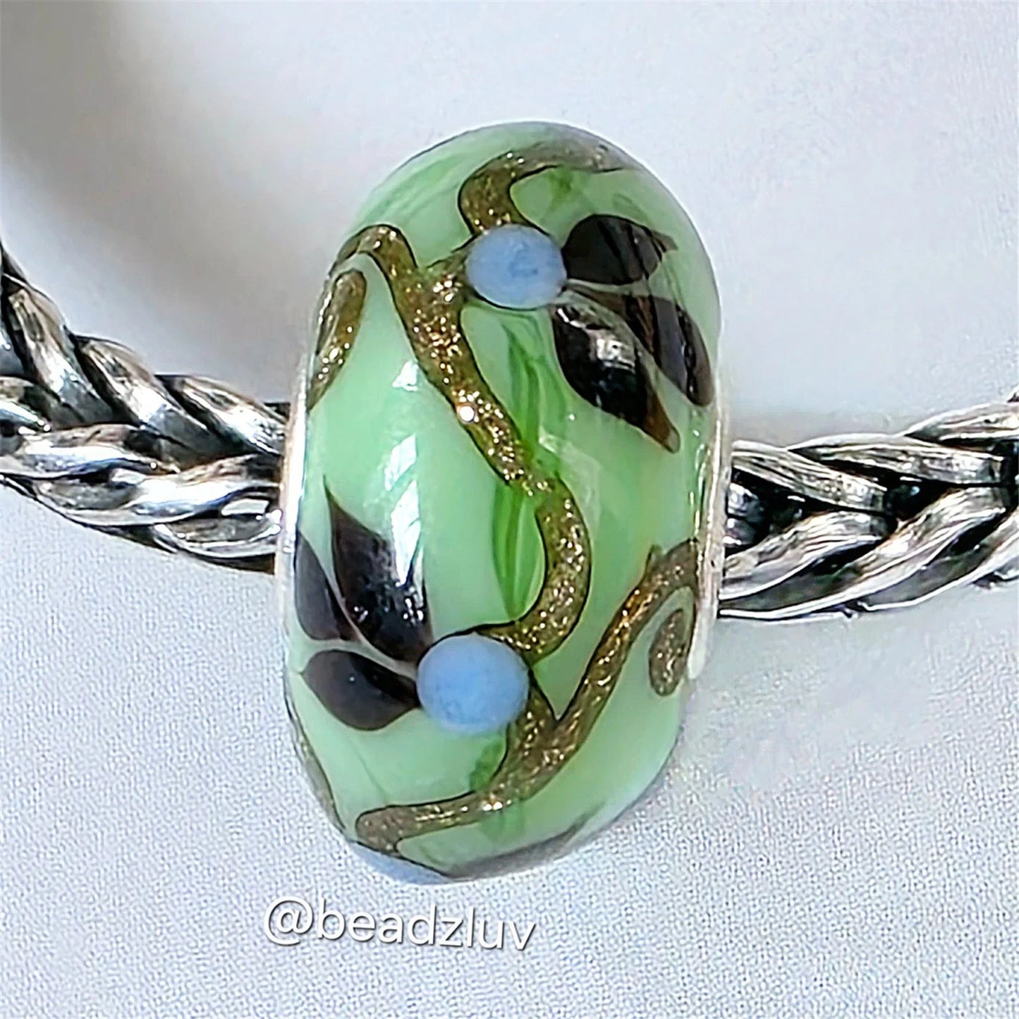 Silver Bead Ring Butterfly in Flight THUN by Trollbeads® - I Love Freedom TAGBE-10242EC