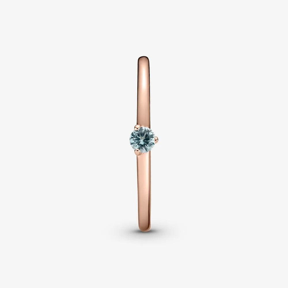 Pandora Blue Solitaire Ring 189259C02