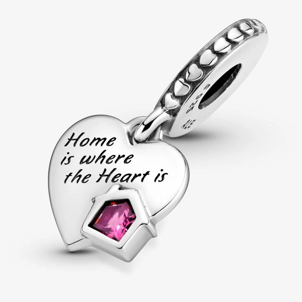 Pandora Love My Home Heart Pendant Charm 799324C01