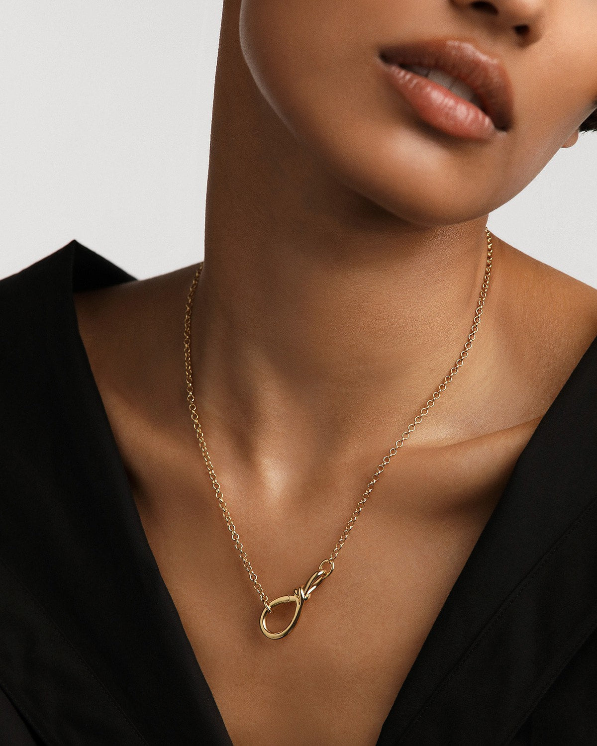 Collana PD PAOLA Stacker Clasp Chain Necklace COB2-770-U