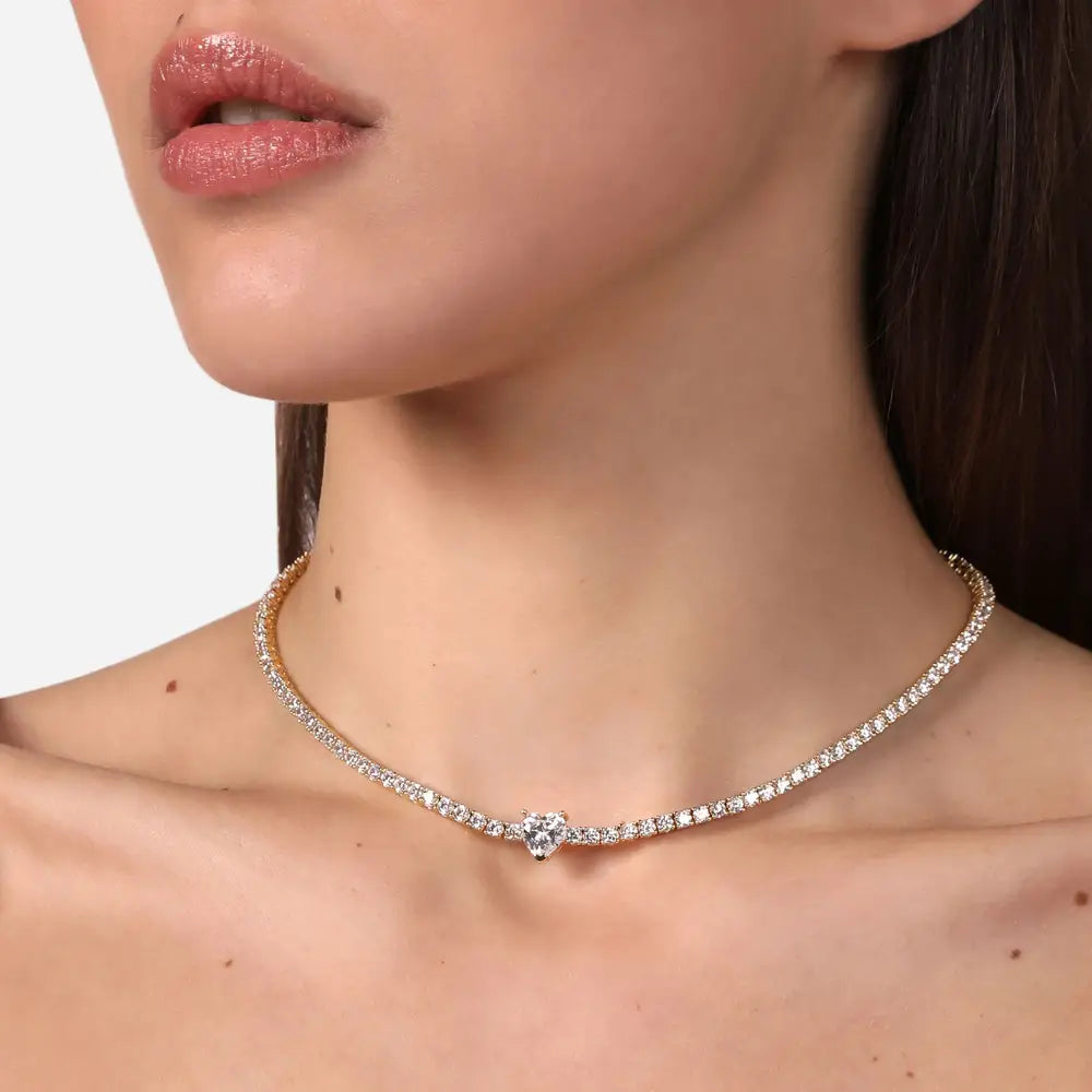 2 Collana Chiara Ferragni Brand First Love J19auv04 V2n2b6