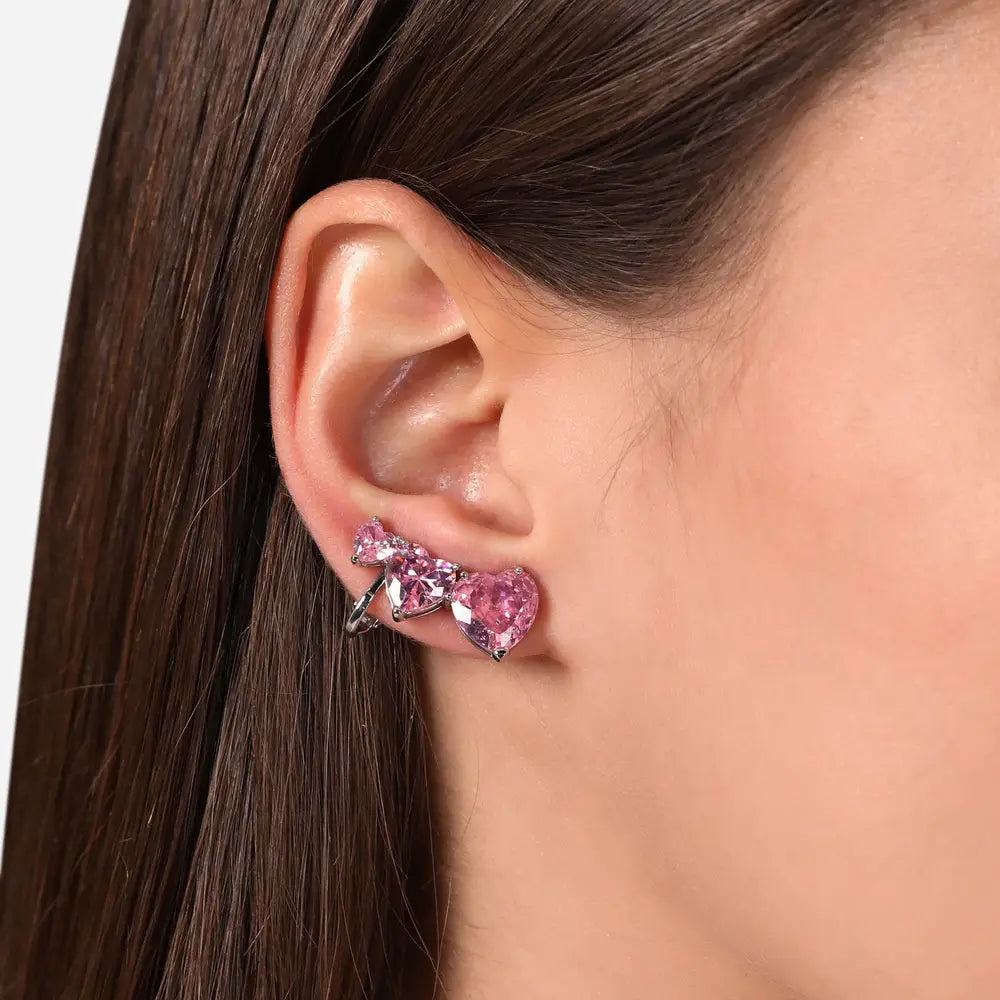 2 Orecchini Chiara Ferragni Brand Infinity Love J19auv25 V2n2e7