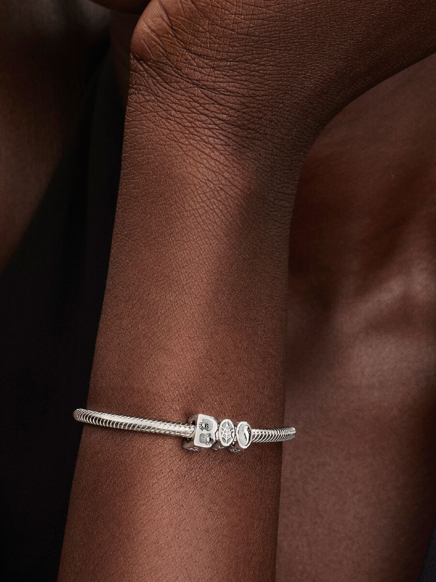 Charm Pandora "BOO" che si illumina al buio Argento Sterling 925