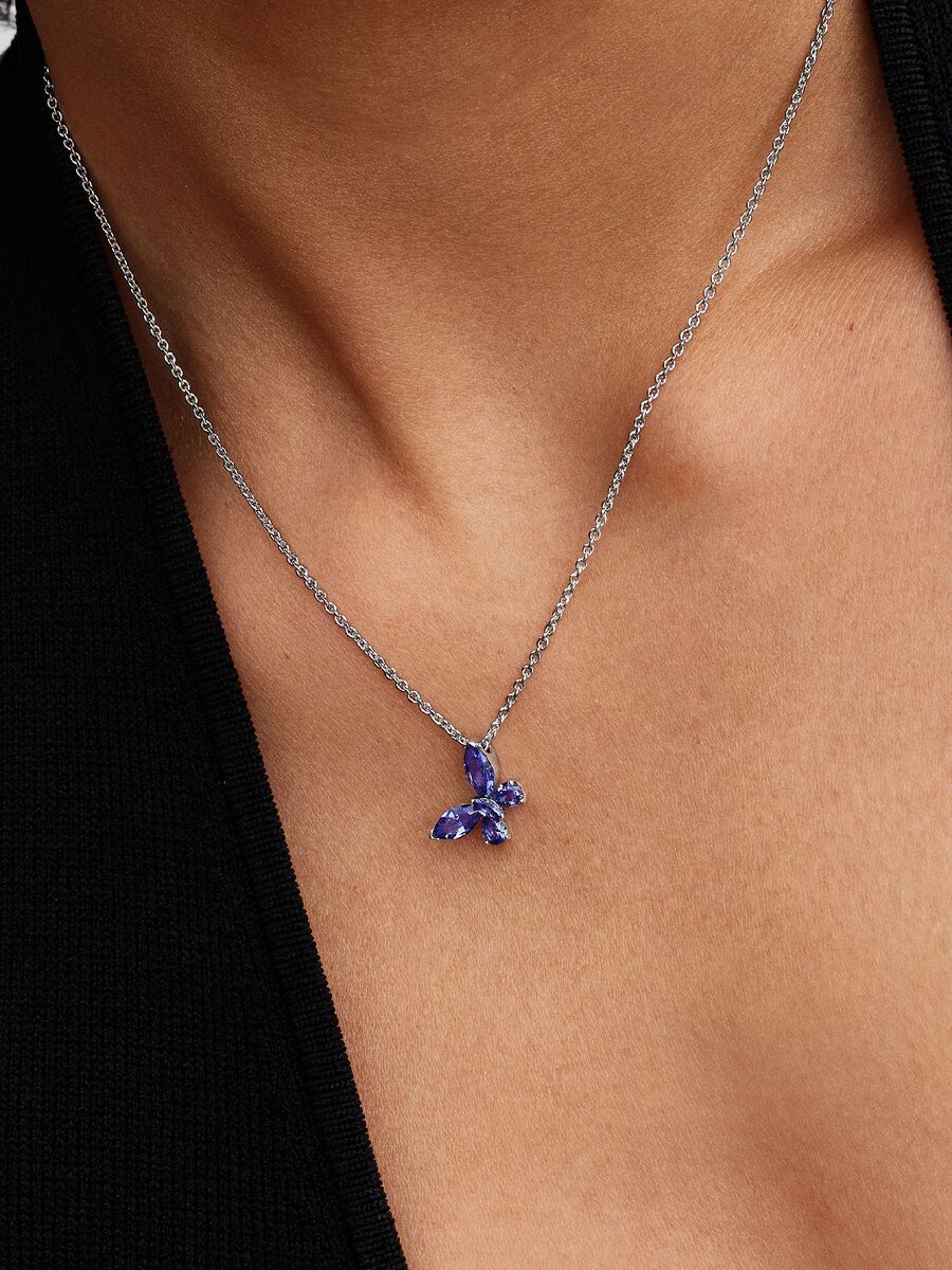 Collana Pandora con pendente Farfalla Argento Sterling 925