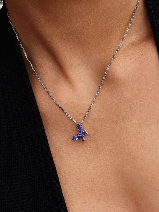 Collana Pandora con pendente Farfalla Argento Sterling 925 394232C01