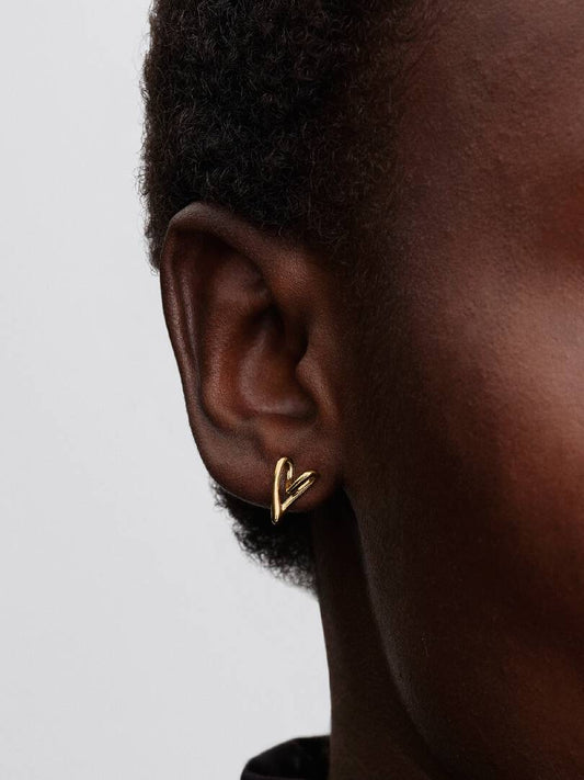 Orecchini Pandora Cuore Linea Sinuosa 264393C00