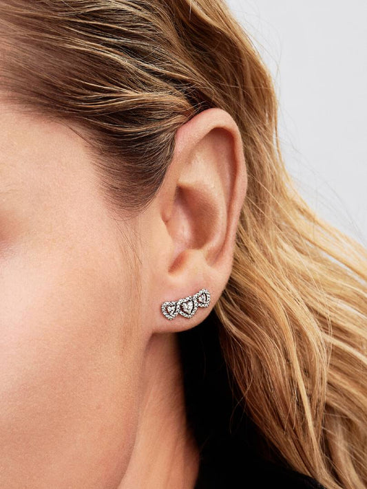 Orecchini Pandora Tre Cuori 294411C01