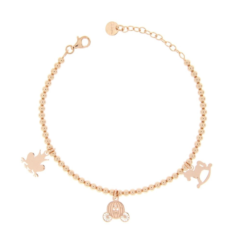 Rue Des Mille Bracelet with Love Charms BR 3 SOGG PL