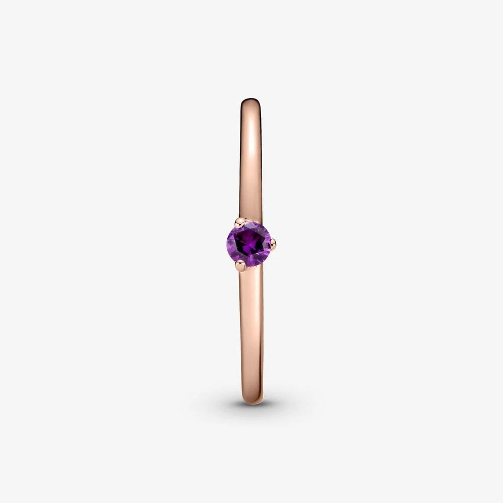 Pandora Purple Solitaire Ring 189259C06