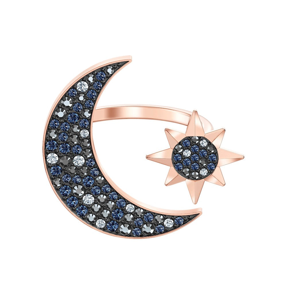 Anello Swarovski Symbolic Moon Multicolore