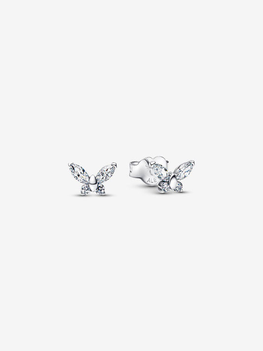 Orecchini Pandora Farfalla Luminosa Argento Sterling 925