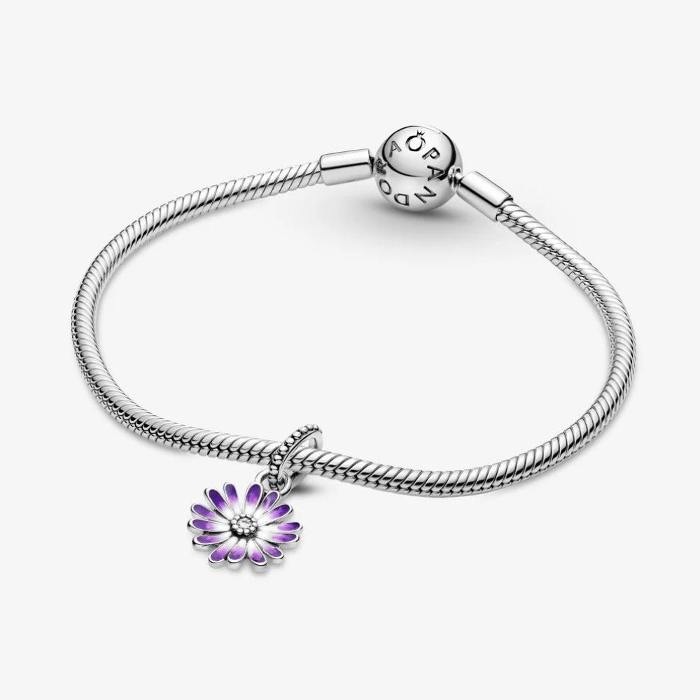 Charm Pendente Pandora Margherita Viola 798771C01