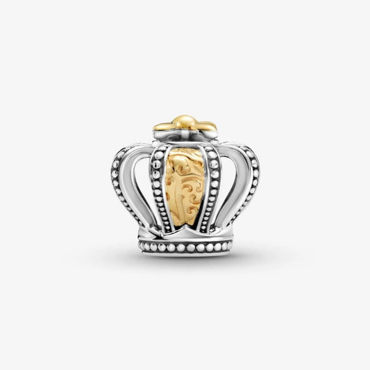 Charm Pandora Corona Bicolore 799340C00