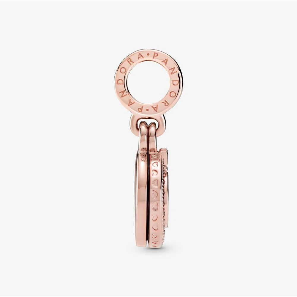 Pandora Sparkling Pavé and Crowned O Pendant Charm 789055C01