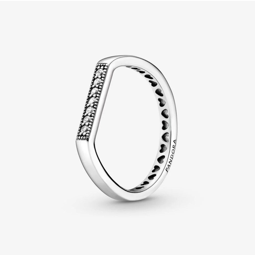 Pandora Sparkling Bar Stackable Ring 199041C01