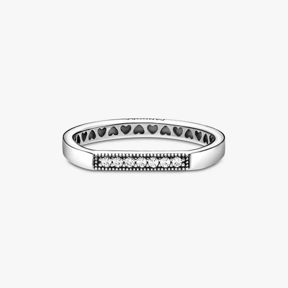 Pandora Sparkling Bar Stackable Ring 199041C01