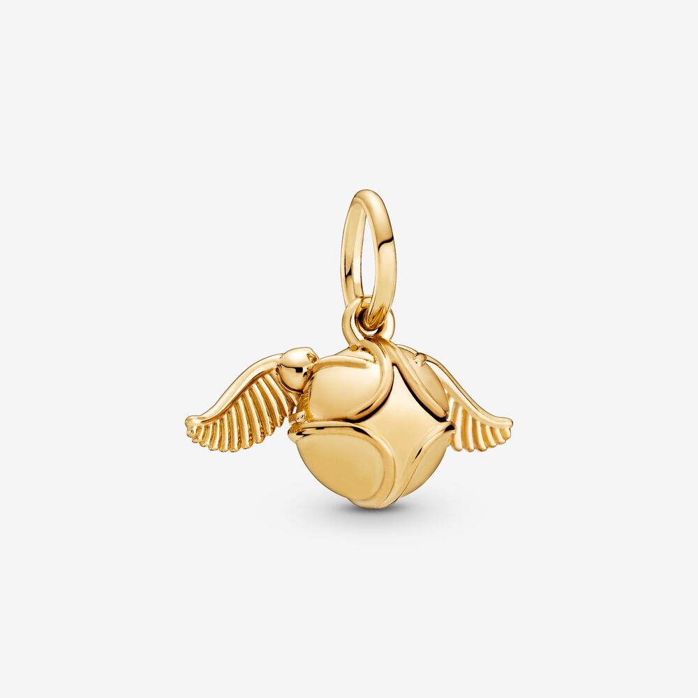 Pandora Harry Potter Golden Snitch Pendant Charm 368618C00