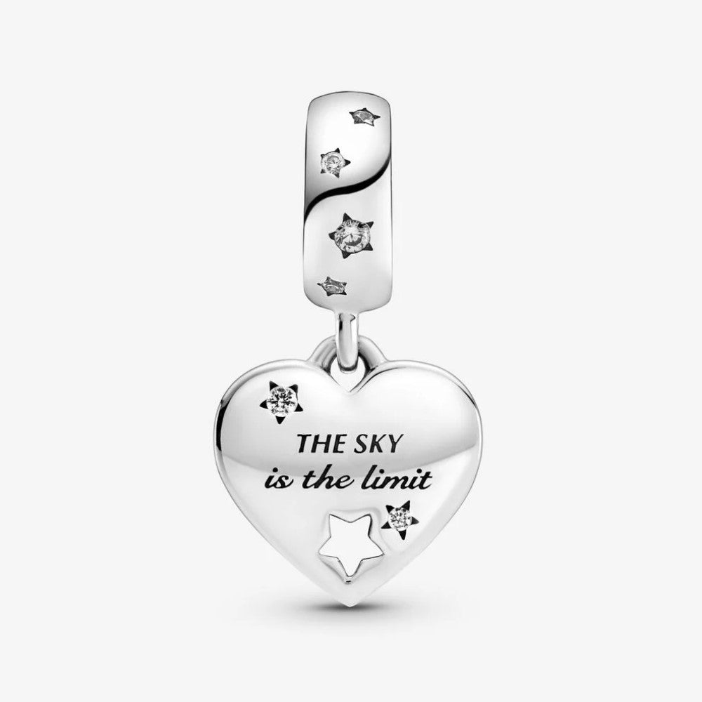 Pandora Congratulations Heart and Stars Pendant Charm 799323C01