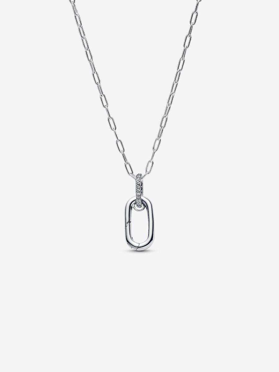 Collana Pandora con Link Pendente Apribile Pandora ME Argento Sterling 925