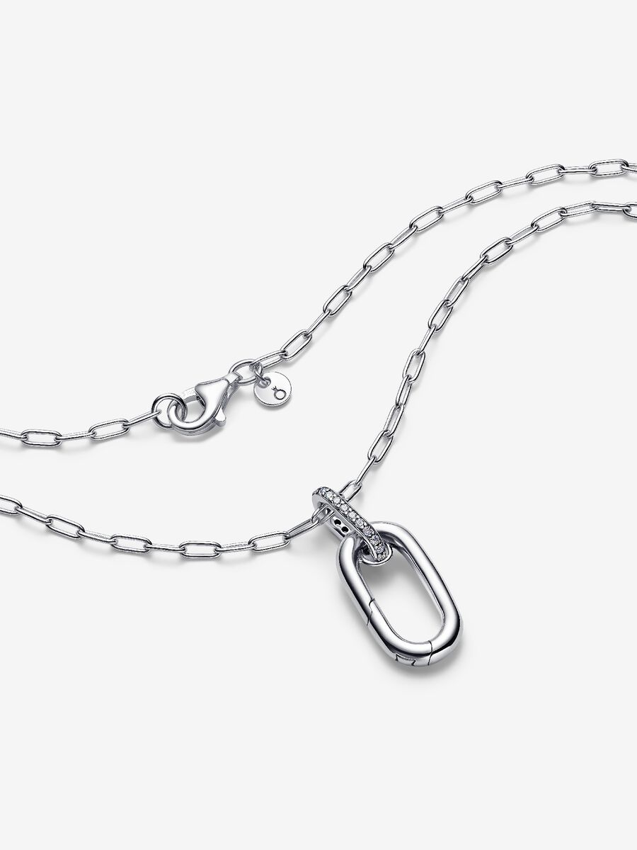 Collana Pandora con Link Pendente Apribile Pandora ME Argento Sterling 925