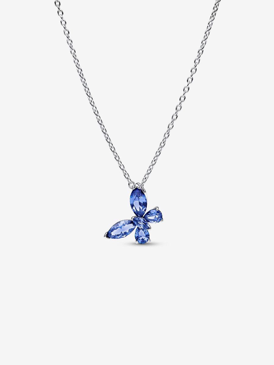 Collana Pandora con pendente Farfalla Argento Sterling 925
