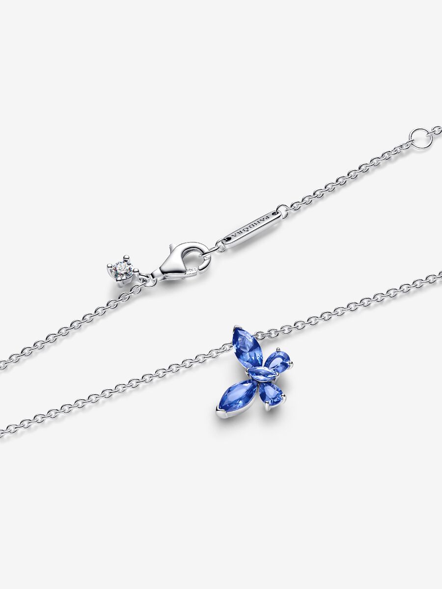 Collana Pandora con pendente Farfalla Argento Sterling 925