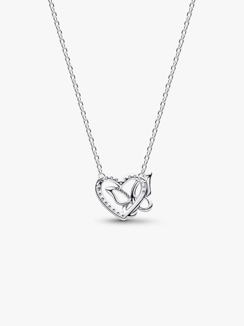 Collana Pandora Cuore e Farfalla 394477C01
