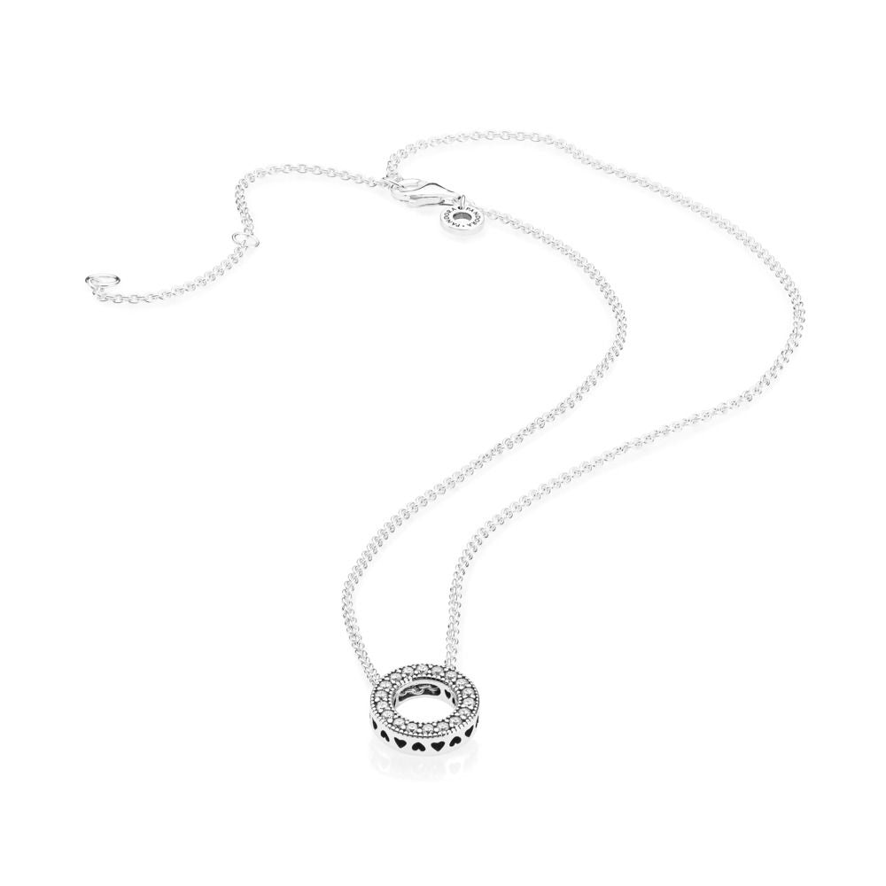 Pandora Hearts Necklace 397436CZ