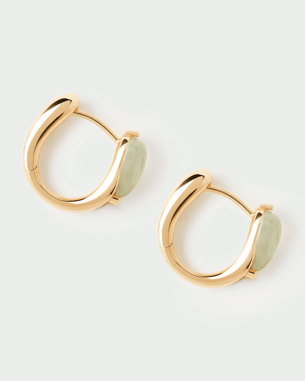 Orecchini PD PAOLA Orecchini a cerchio prehnite Isla ARB1-E48-U