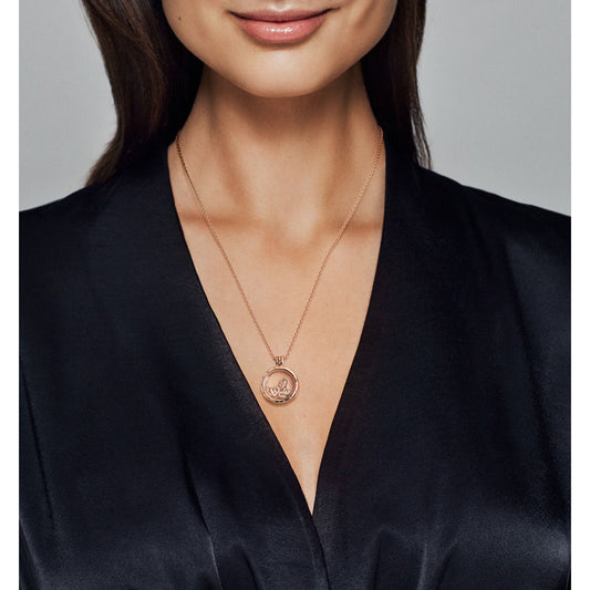 Sweet Memories Necklace in Pandora Rose 387250-60