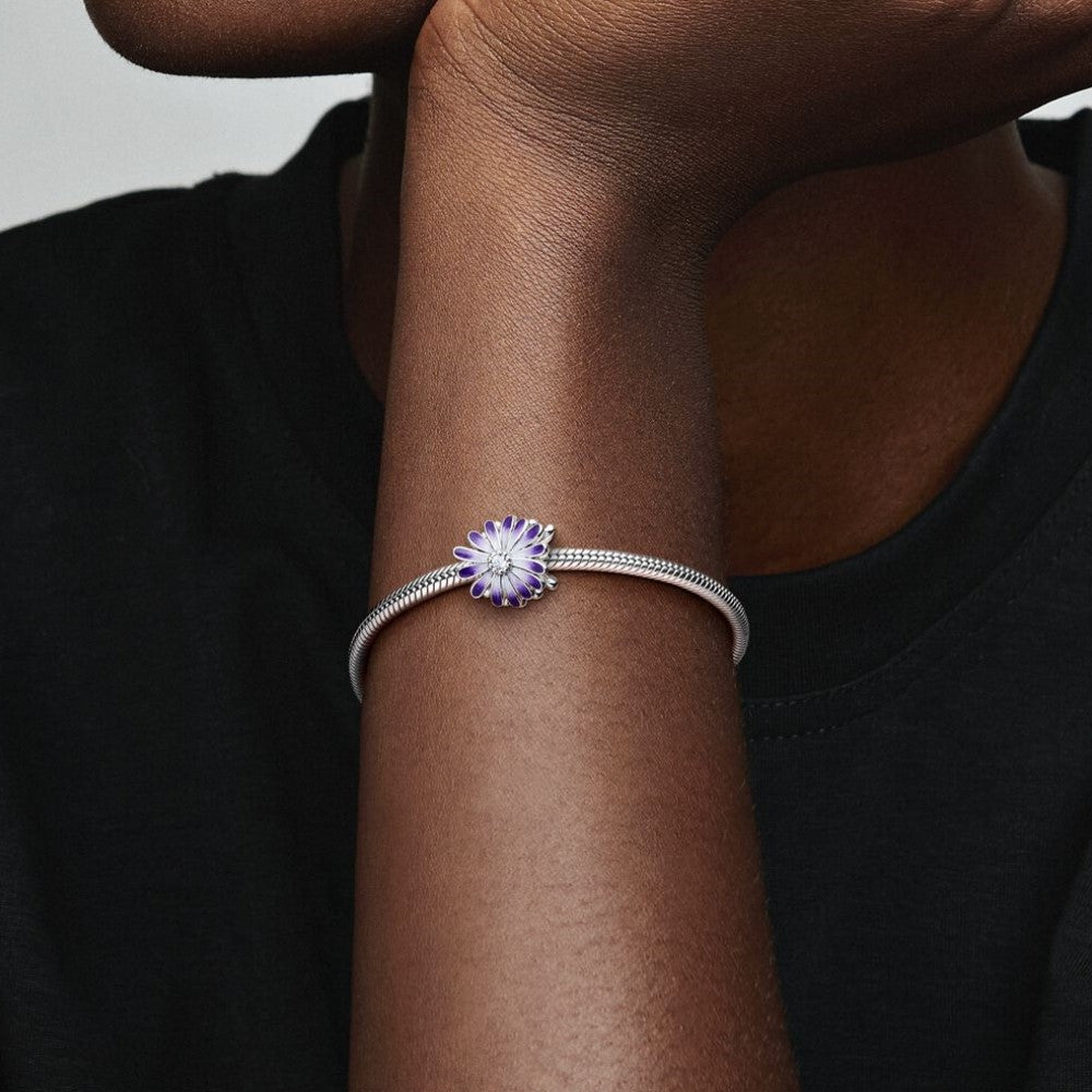 Pandora Purple Daisy Charm 798775C02