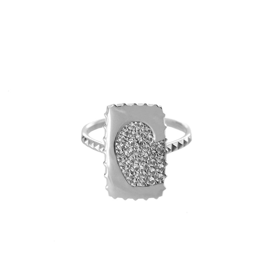 Anello Rue Des Mille Medaglia Cuore ANZ-009 RT CUO AU