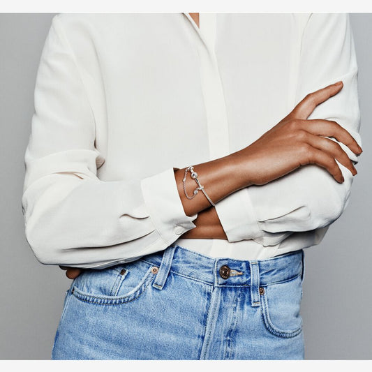 Charm Pendente Pandora Catena di Sicurezza Margherita 798764C01