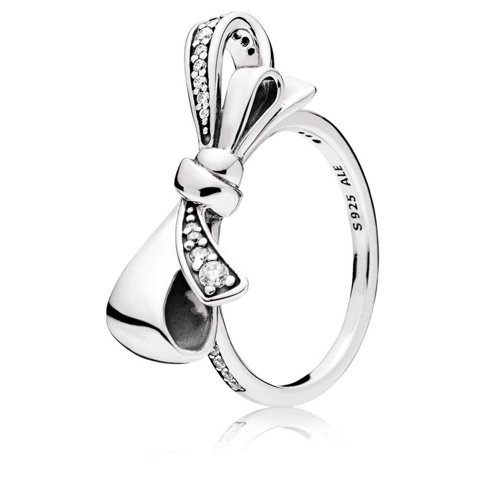 Anello Pandora Fiocco Luminoso 197232CZ