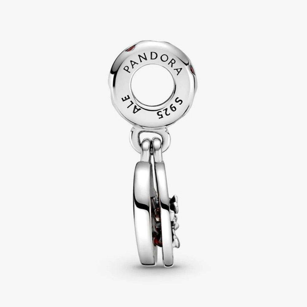 Charm Pendente Pandora Disney Amore e Baci con Mickey Mouse e Minnie 799298C01