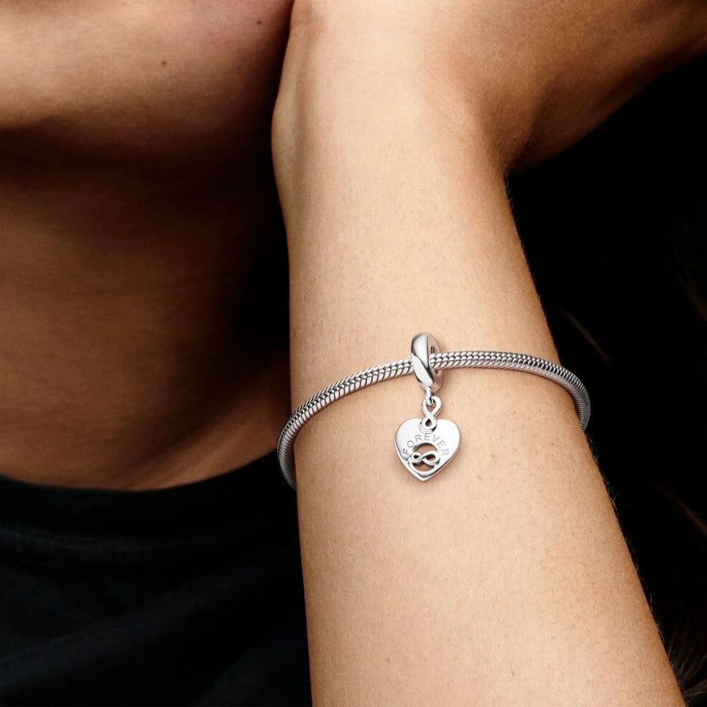 Pandora Friends Forever Heart Pendant Charm 799294C01