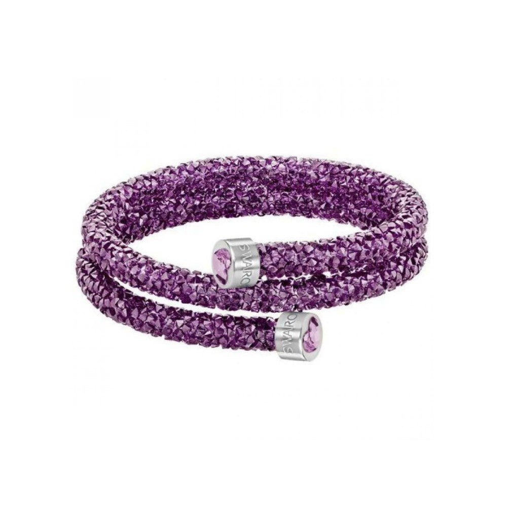 Swarovski Crystaldust Purple Double Bracelet