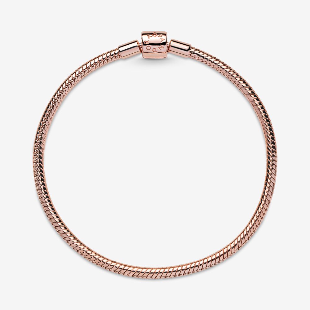 Pandora Moments Snake Chain Bracelet with Barrel Clasp 588781C00