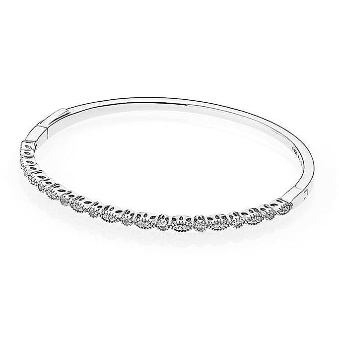 Bracciale Pandora Rigido Eleganza Senza Tempo 590522CZ