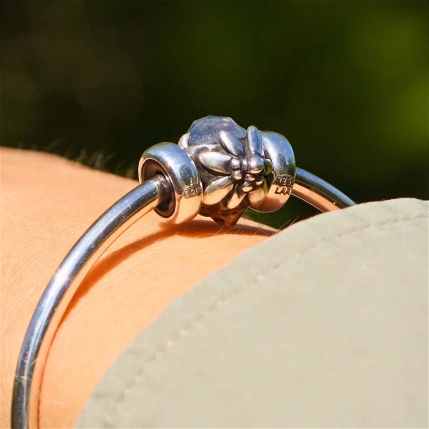Silver Bead Ring Butterfly in Flight THUN by Trollbeads® - I Love Freedom TAGBE-10242EC