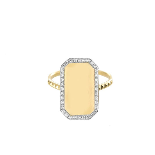 Anello Rue Des Mille Medaglia Plain ANZ-009-RT-RH