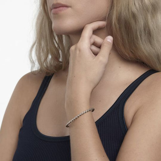 Bracciale Trollbeads Bangle a Spirale in Argento